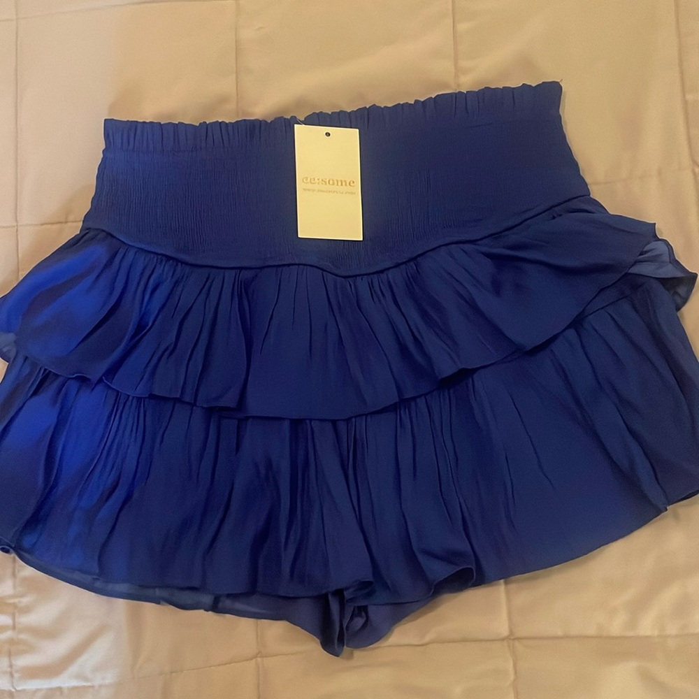Royal Blue Skort size large